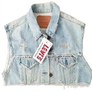 Levi's Crop Vest Oversize